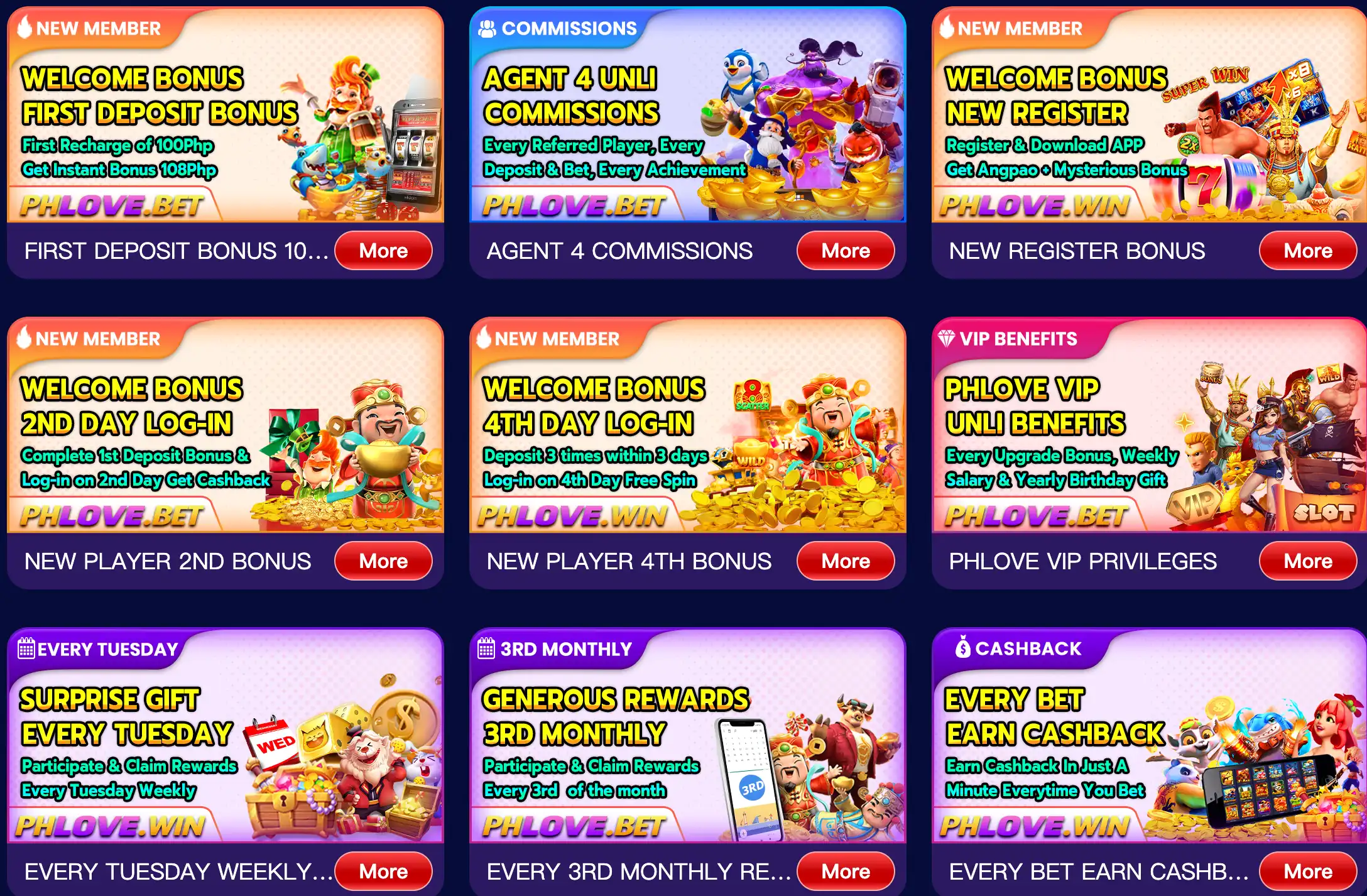 ph love online casino bonuses