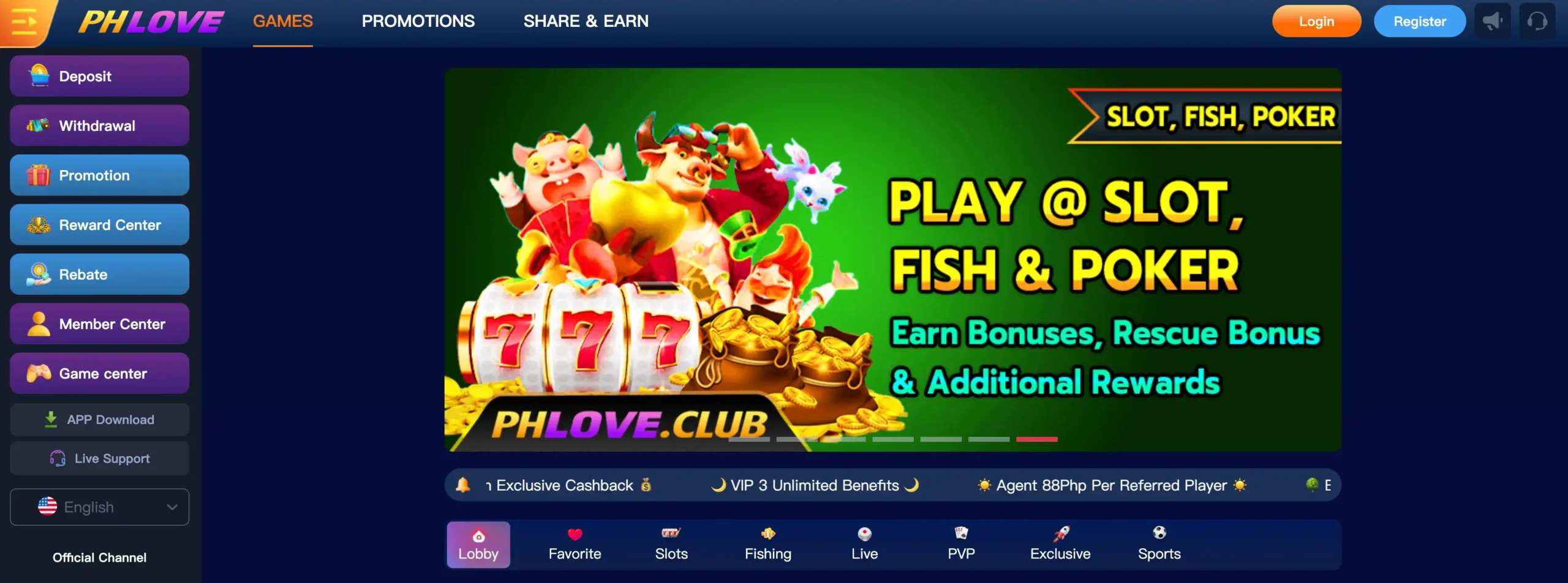 phlove casino